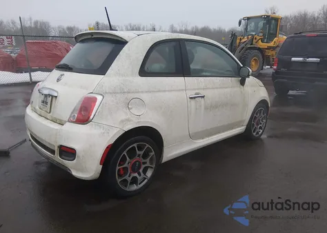 2013 Fiat 500 Sport z USA, uszkodzony, nr VIN 3C3CFFBR4DT668083